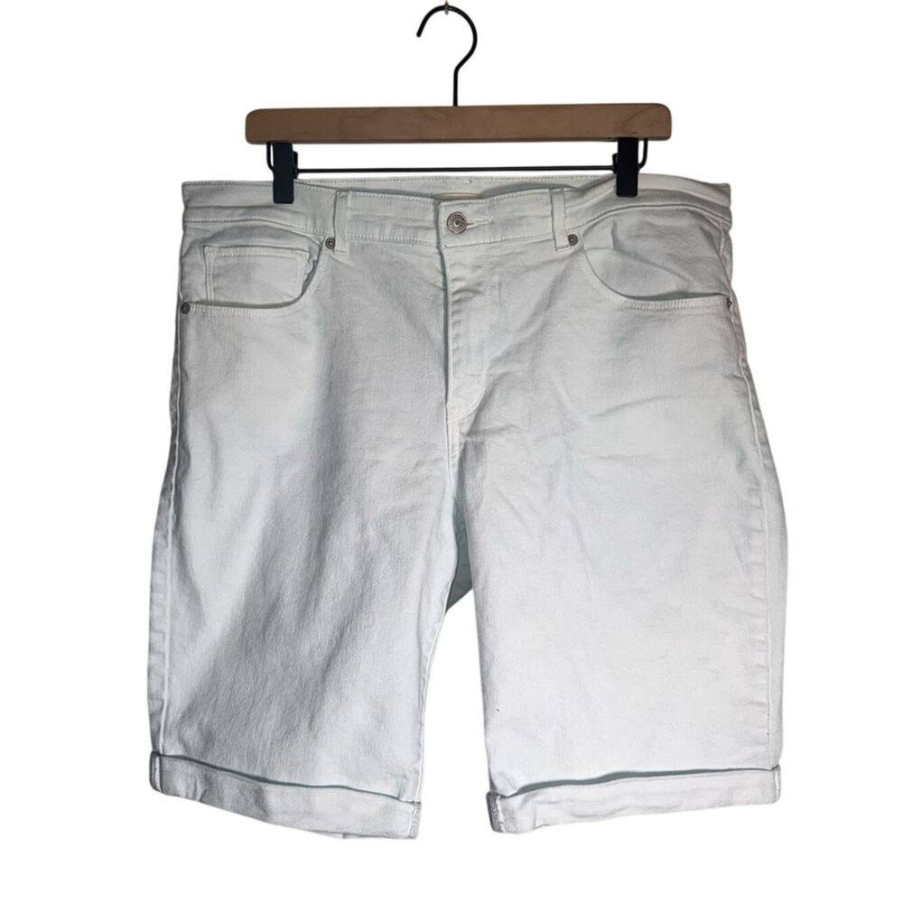 LEVIS Denim Long Line Classic Bermuda Shorts 33